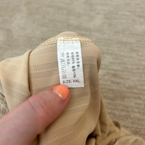 Women’s Tan Shapewear, XXLarge - Picture 9 of 10